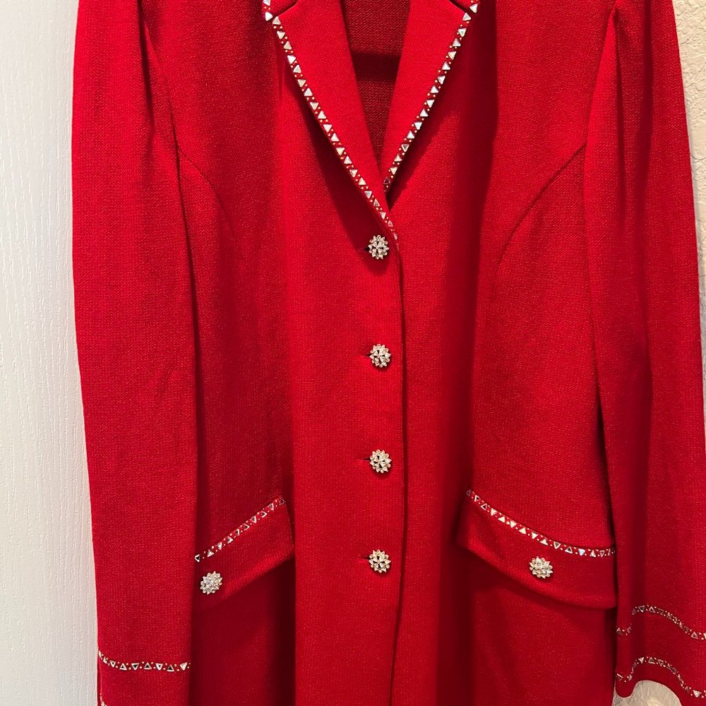 St. Johns Red Suit Size 16